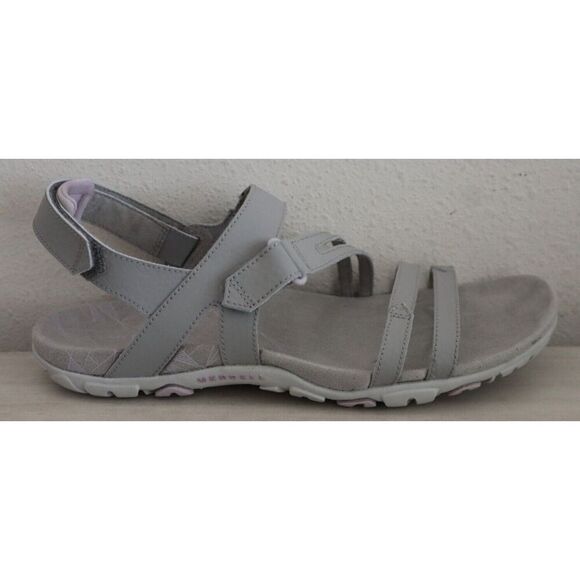 Merrell Women's Sz 10M Paloma Gray Sandspur Rose Convertible Leather Sandals - Picture 8 of 9